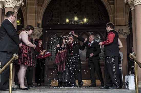 Got our pictures back! Small amount of flashing :-)