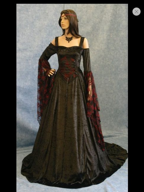 Re: Coloured wedding dresses