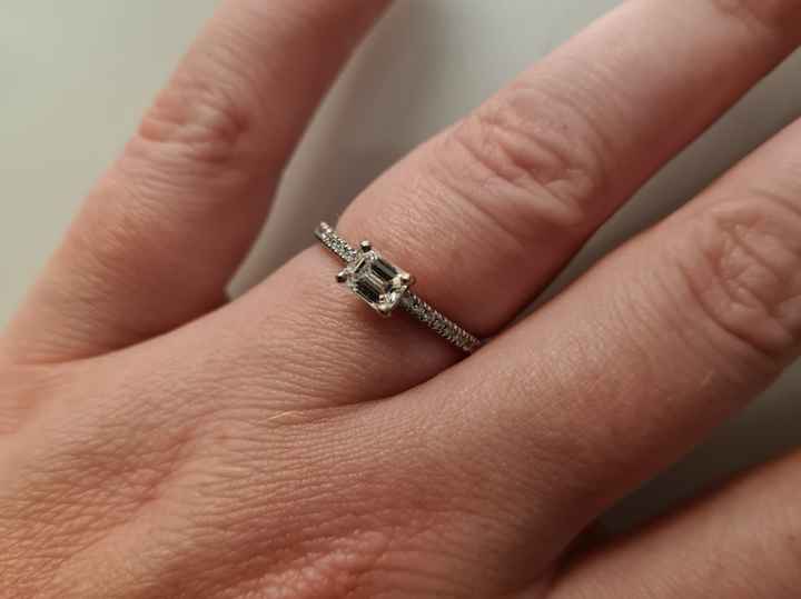 Share your engagement ring and wedding stacks! - 1