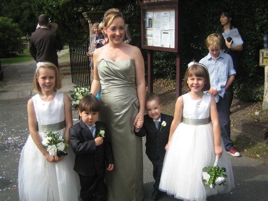 For Sale- Flower Girl Dresses Aged 6 and 8 and Page Boy Suits Aged 2 and 3 