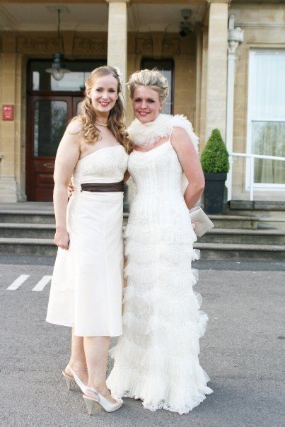 Ian Stuart Faberge Dress.  Have a look, it really is an amazing dress!!!  Size 14.