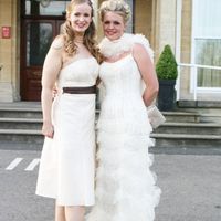 Ian Stuart Faberge Dress.  Have a look, it really is an amazing dress!!!  Size 14.