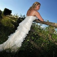 Ian Stuart Faberge Dress.  Have a look, it really is an amazing dress!!!  Size 14.