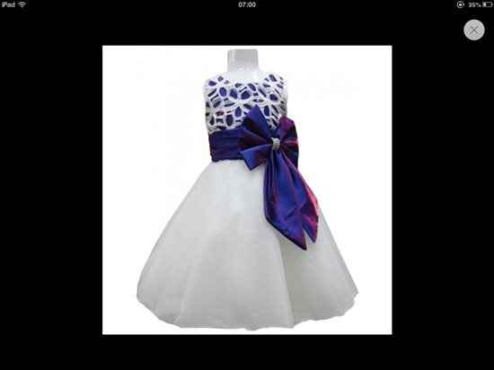 Eeeeek bought my flower girl dresses :) *flash*