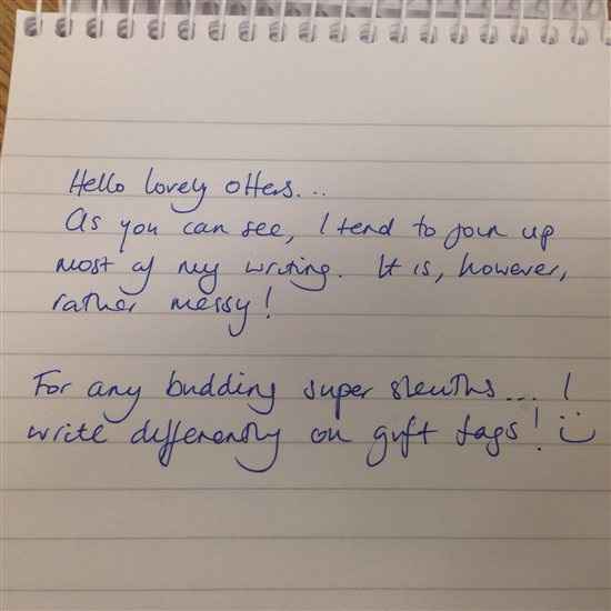 Re: Joined-up writing