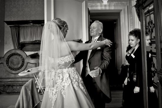 Re: Hair up with strapless dress?