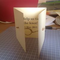 Save the Dates Trial run *flash*