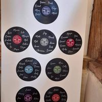 What pen is used to write on vinyl records? - 2