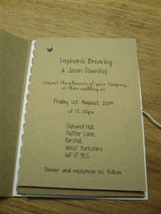Re: DIY invitations - flash yours!