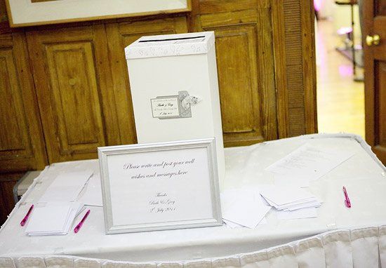 Re: What 'special touches' are you having?