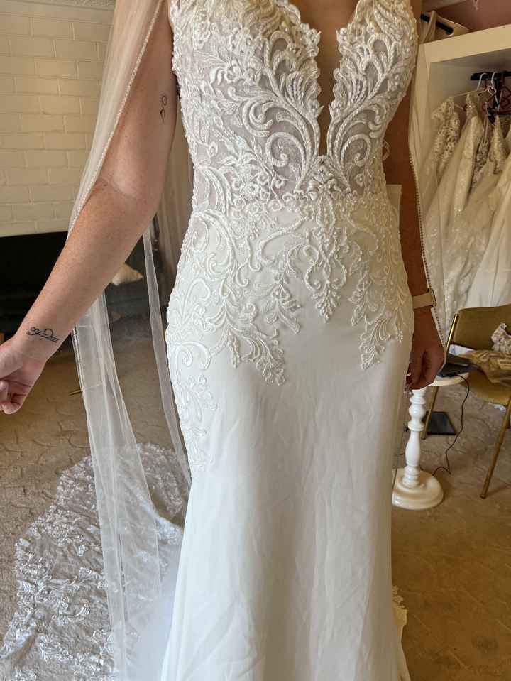 Wedding dress fit - 1