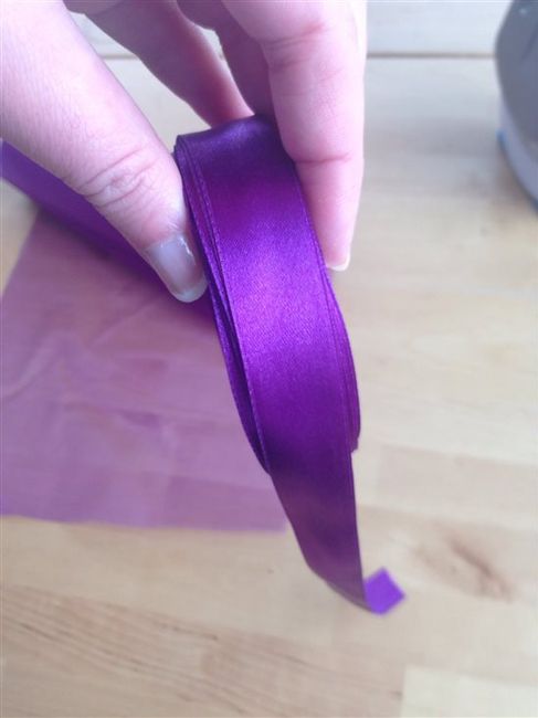 Wedding items for sale. tiara, car ribbon, foam flowers, organza, ribbon, purple