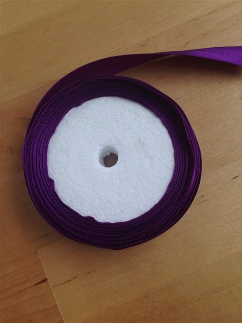 Wedding items for sale. tiara, car ribbon, foam flowers, organza, ribbon, purple