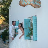 wedding in Greek island