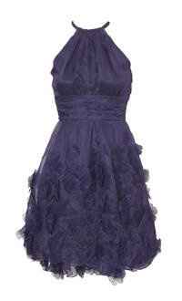 KAREN MILLEN FLORAL APPLIQUE DRESS
