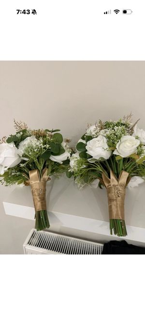 Artificial wedding flowers - 1