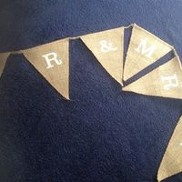 Useful bits - all white, neutral, mirror plate/table numbers/hearts/bunting