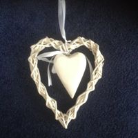 Useful bits - all white, neutral, mirror plate/table numbers/hearts/bunting