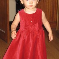 Re: Help...Bridesmaid dress disaster - red dress for a 2 year old - from where?