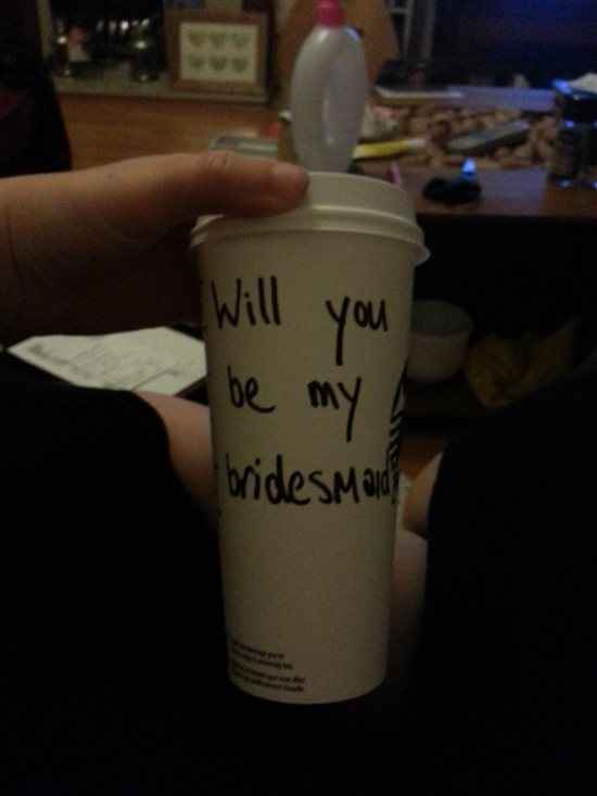 Re: Will you be my bridesmaid- Quirky Ideas