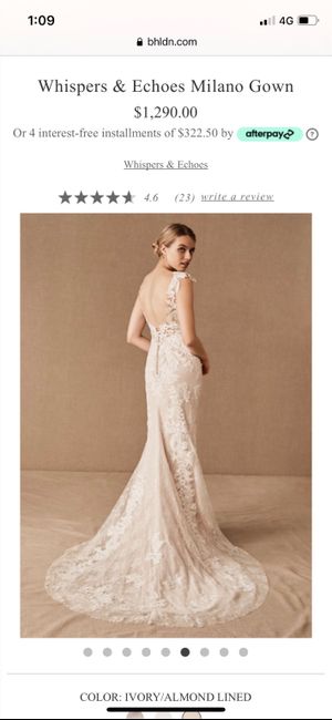 Help finding similar wedding dress 2