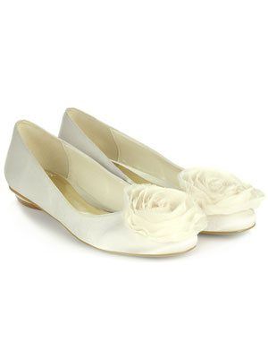 Size 5 Monsoon Corsage Wedding Shoes unworn