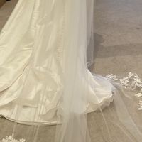 Does my veil suit my wedding dress? I'm having second thoughts now. Wedding is in 7 weeks. - 5