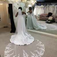 Does my veil suit my wedding dress? I'm having second thoughts now. Wedding is in 7 weeks. - 6