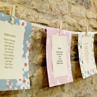 Re: Did anyone make their own table plan and name places