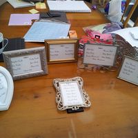 Vintage Wedding Items and Fake Cake - Essex