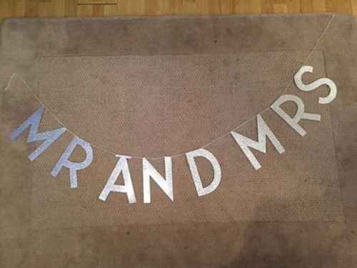 Selling bits left over from our wedding :-) (Royal Blue, Silver theme)