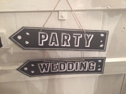 Selling bits left over from our wedding :-) (Royal Blue, Silver theme)