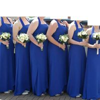 Blue Kelsey Rose Dress 