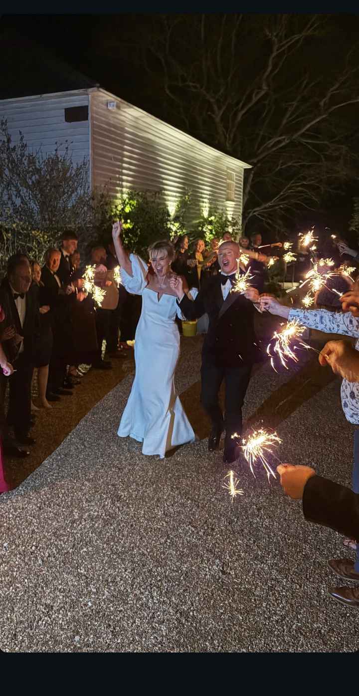 We got married one week today - 1