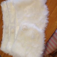 Three Faux Fur bridesmaid wraps