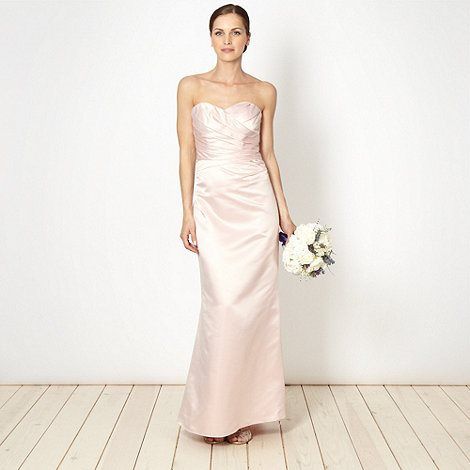 Baby Pink Bridesmaid Dress (size14) 