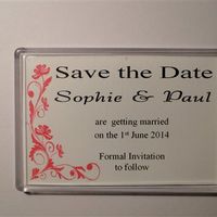 Re: Save the Date Magnets