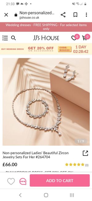 What type of necklace/earrings - 2