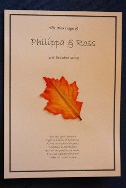 Re: My Wedding Report - the grooms story