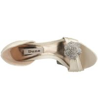 Brand new Dune wedding shoes - size 4 - with sparkly diamante embellishment - GORGEOUS