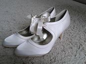 BHS vintage style bridal shoes Size 8 BNWT