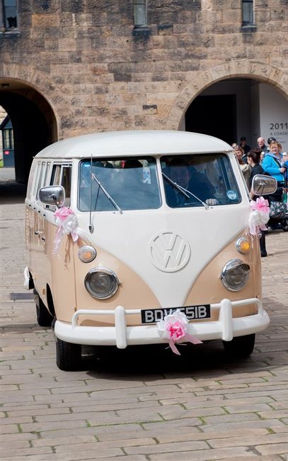 Re: Anyone care to flash their wedding cars?