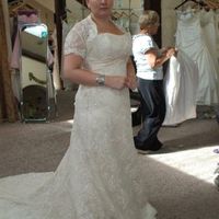 1st dress fitting - includes piccies I know the rules! 