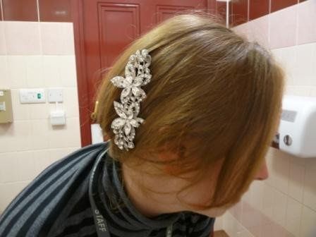 My shoes and hair comb are here ***flash***