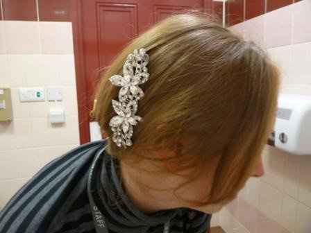 My shoes and hair comb are here ***flash***