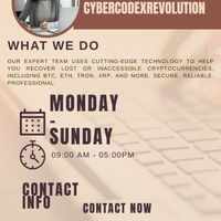 With the right support you can recover your coins - 1