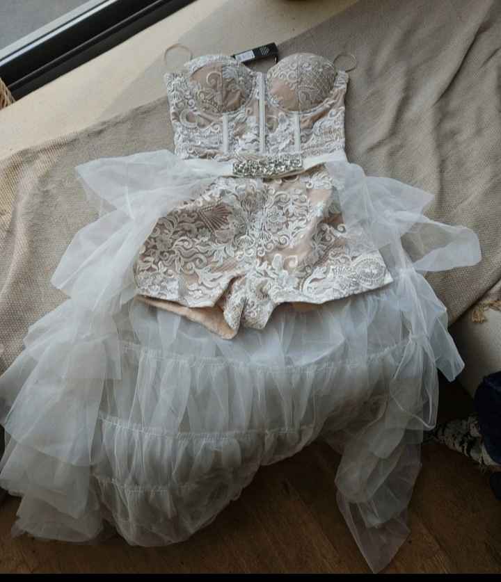 For sale: Fashion Nova Playsuit with Waist Veil – Perfect for Hen Do / Bride Tribe. - 4