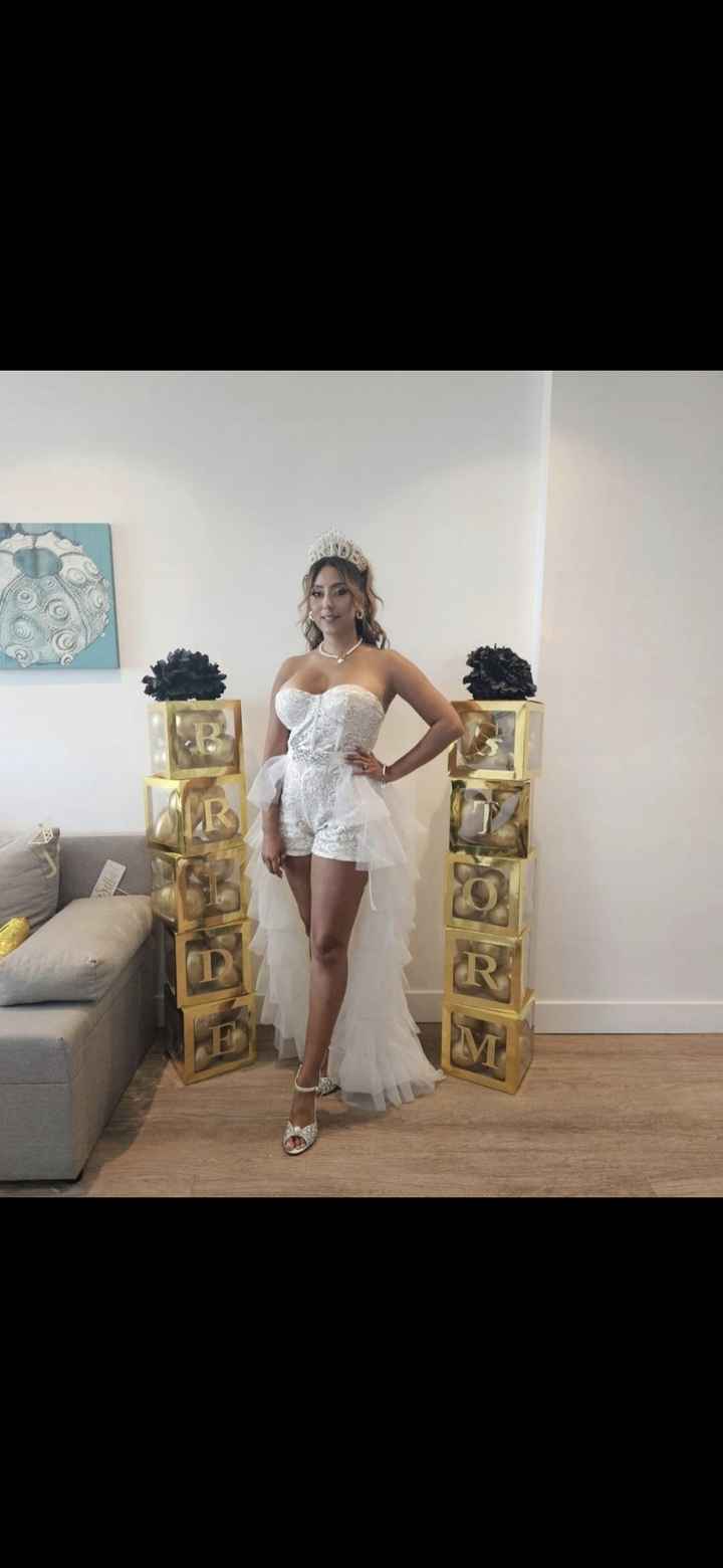 For sale: Fashion Nova Playsuit with Waist Veil – Perfect for Hen Do / Bride Tribe. - 5
