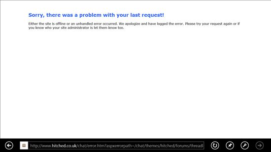 Re: Anyone else regularly get an error screen