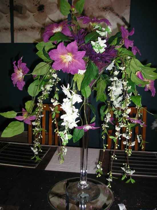 Re: Tell me what you're having for your table centrepieces!